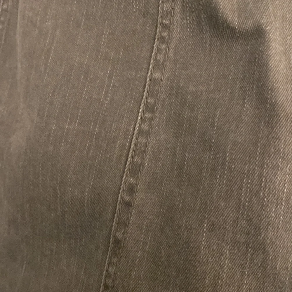 NEW FALLS CREEK HUNTER GREEN A LINE DENIM SKIRT plus size 16. - Picture 9 of 10